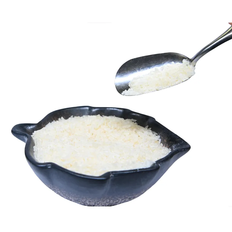 Hot Sell Food Thickener Light Yellow Granule Gelatin