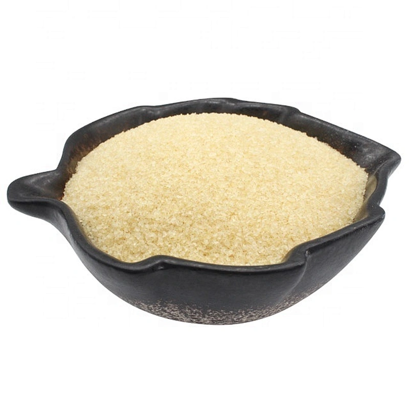 Hot Sell Food Thickener Light Yellow Granule Gelatin